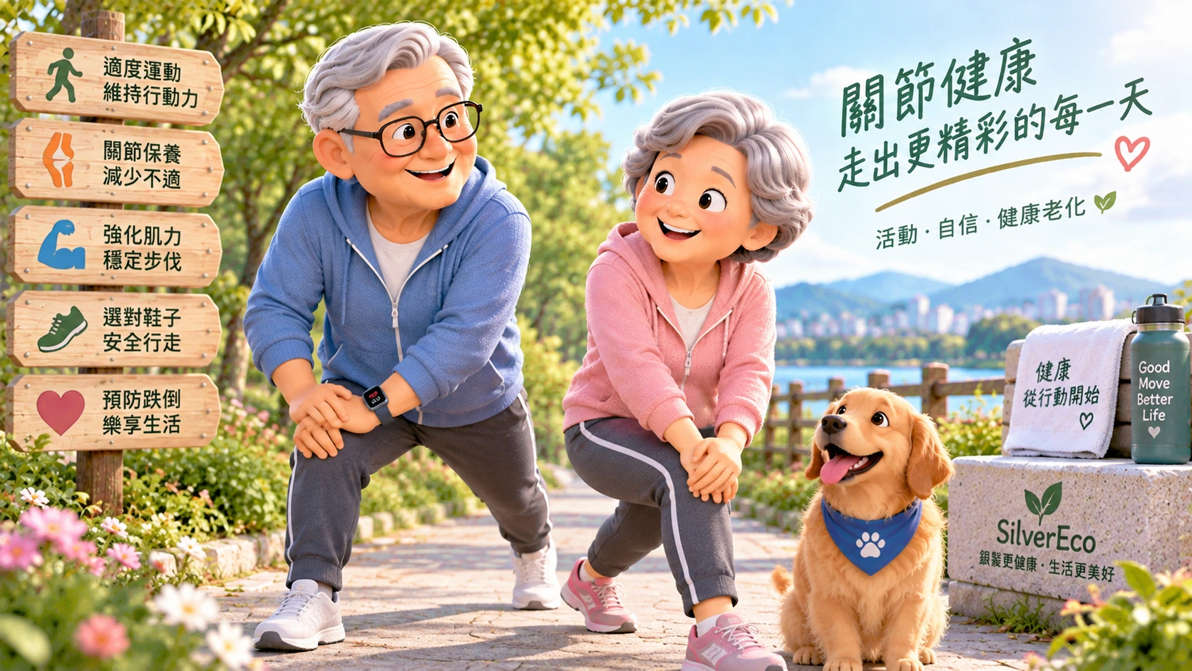 銀髮族膝蓋關節保養|熟齡行動健康指南