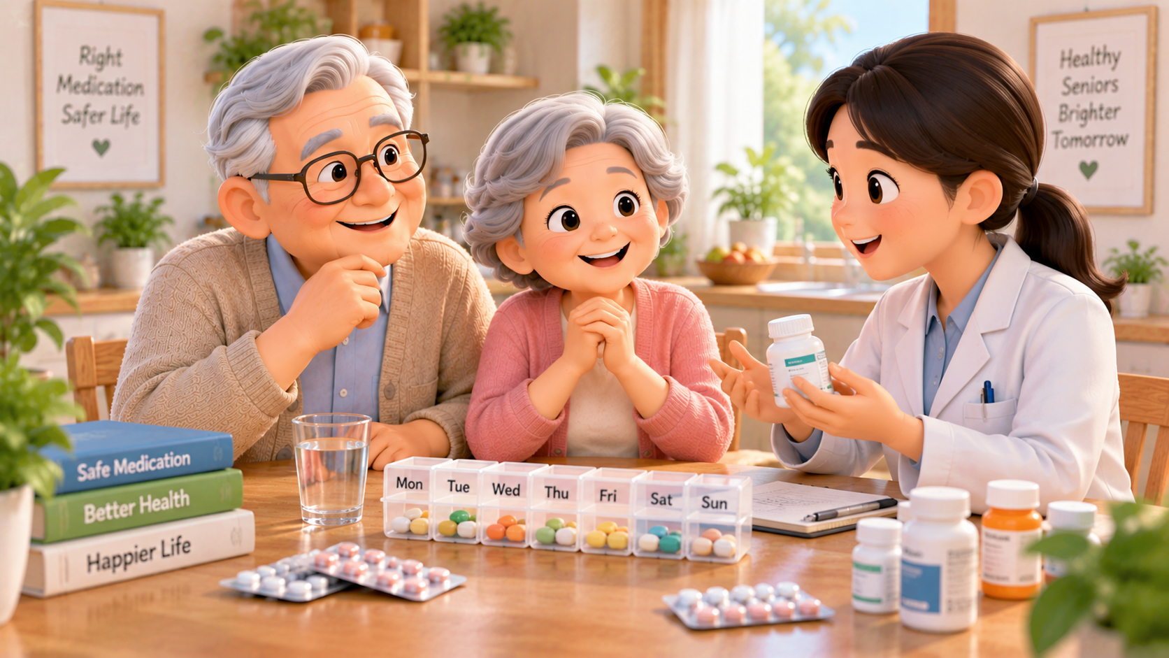 銀髮族用藥安全|長輩同時吃很多藥怎麼辦?