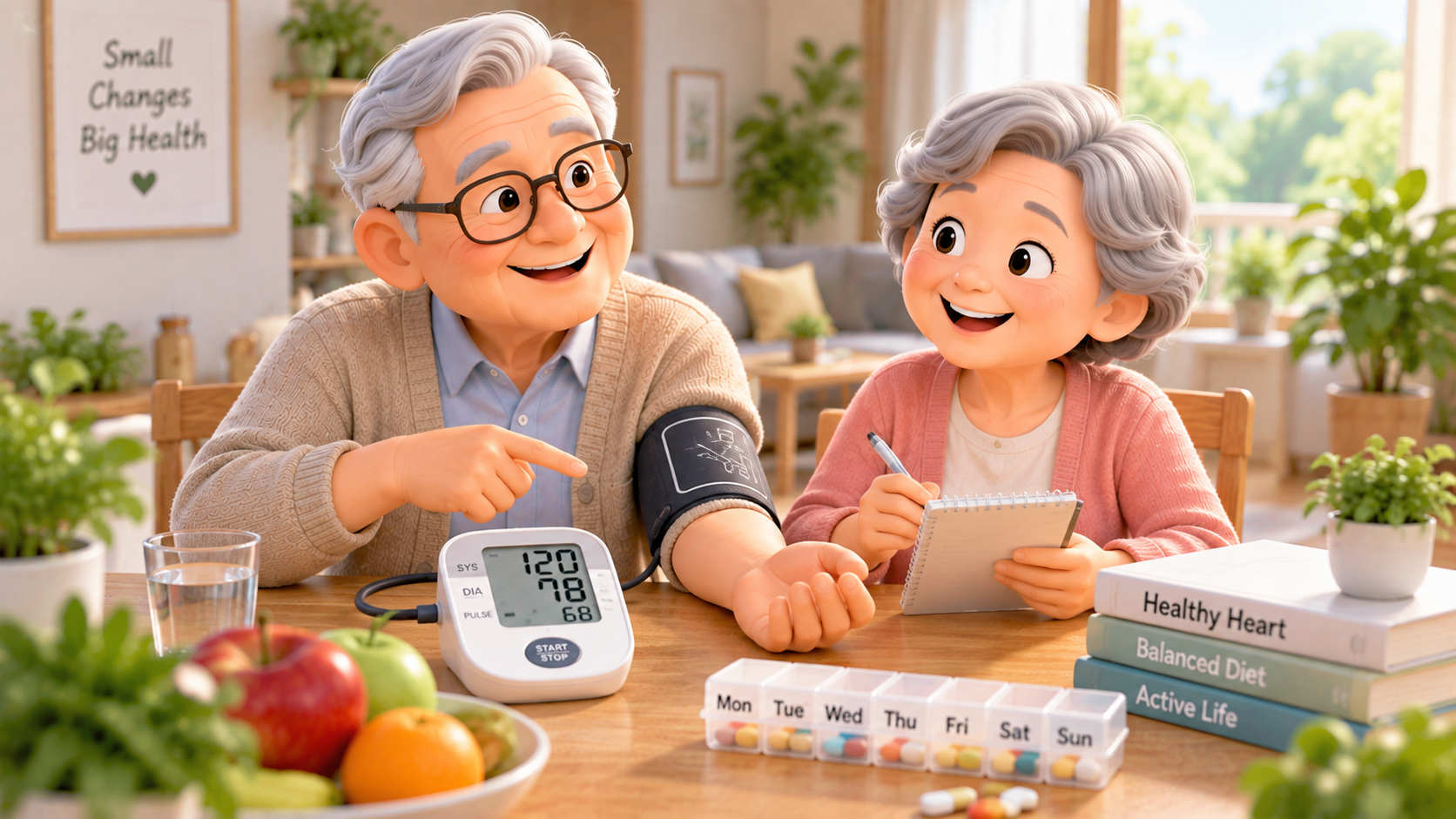 銀髮族三高健康管理|認識血壓、血糖、血脂
